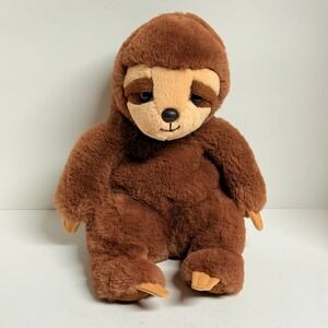Aurora World Sluuumpy Da Sloth Plush Stuffed Animal 12" Brown Soft Toy